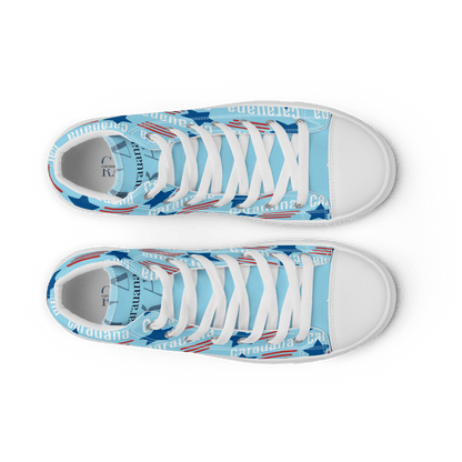 CARAUANA Hip Hop canvas shoes sky blue USA Carauana Store
