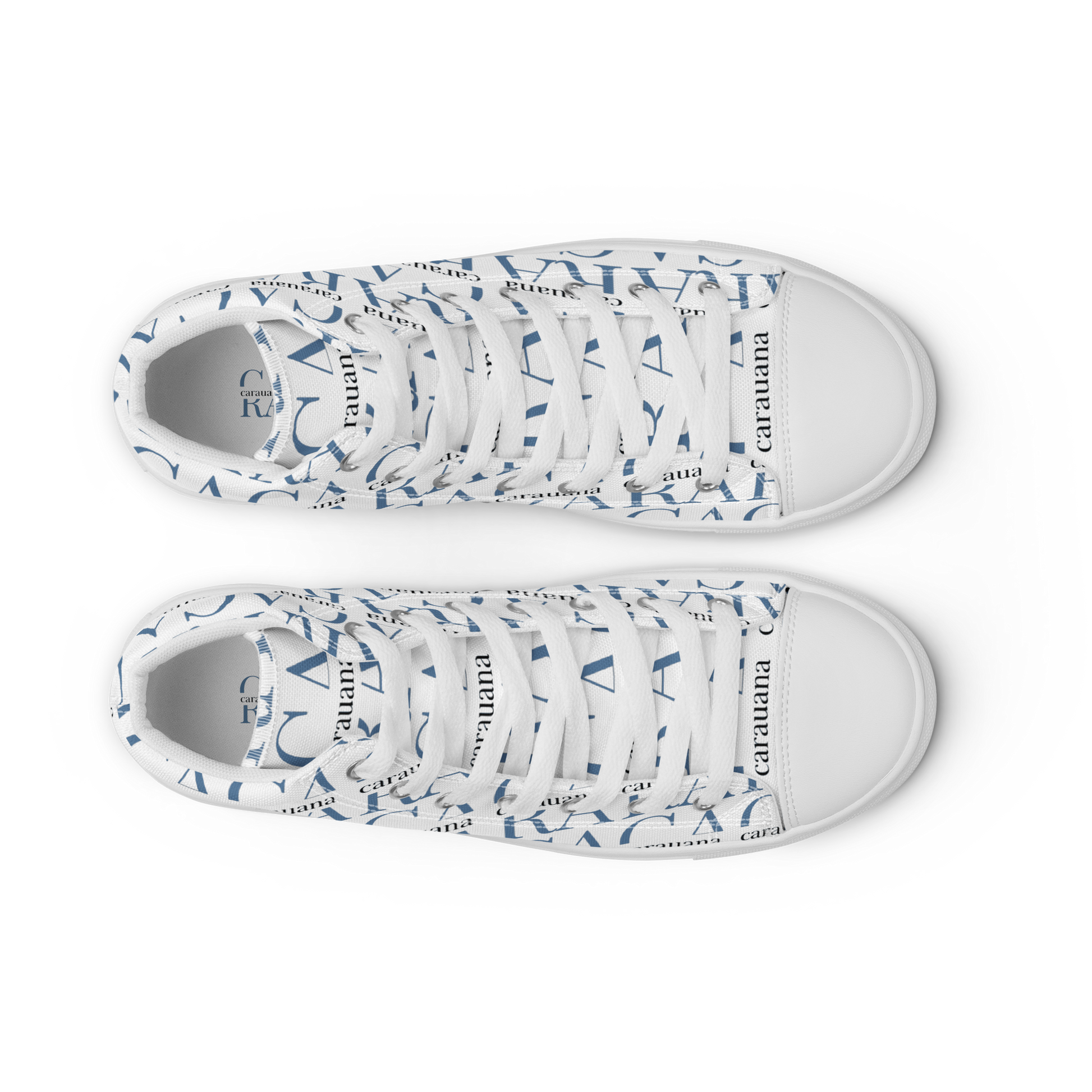 CARAUANA Fashionable high top canvas shoes men Carauana Store