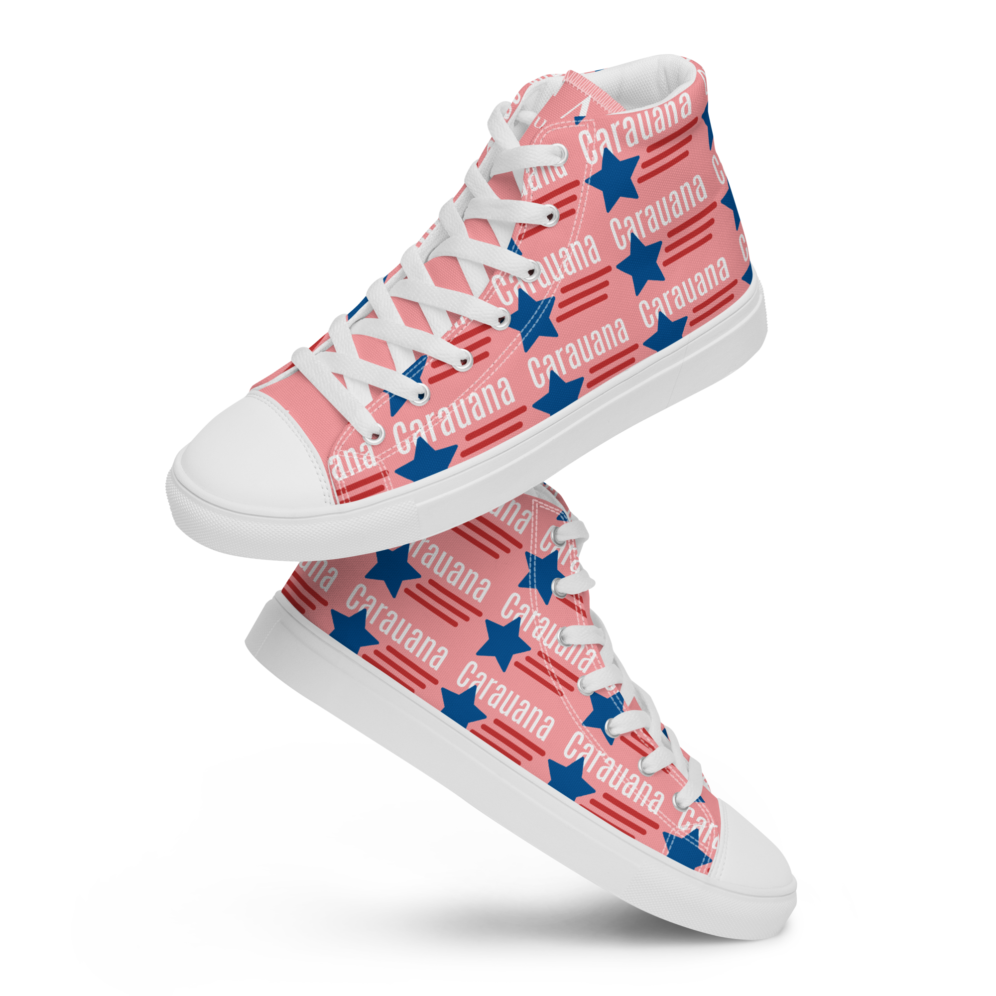 CARAUANA Hip Hop canvas shoes pink USA Carauana Store