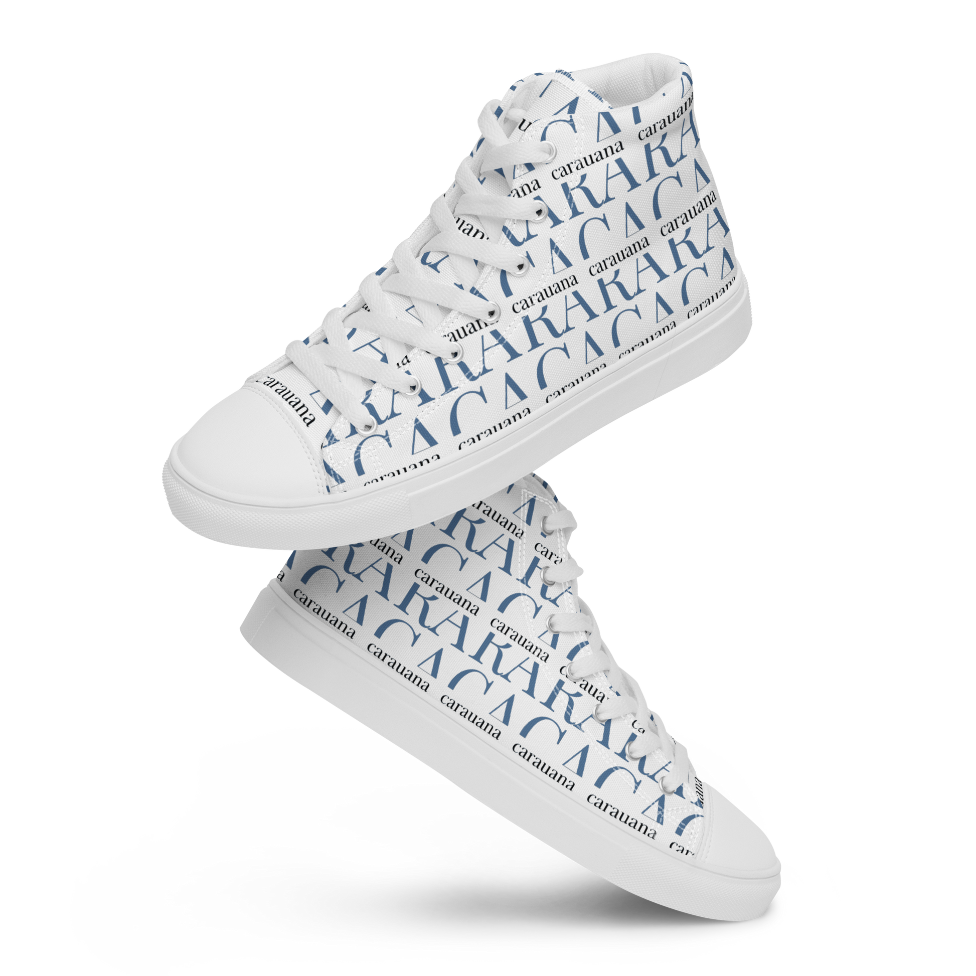 CARAUANA Fashionable high top canvas shoes men Carauana Store
