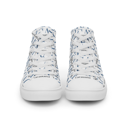 CARAUANA Fashionable high top canvas shoes men Carauana Store
