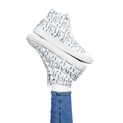 CARAUANA Fashionable high top canvas shoes men Carauana Store