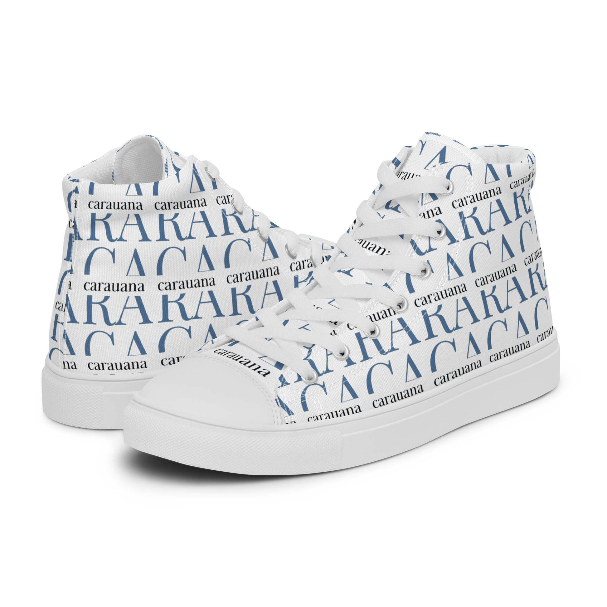CARAUANA Fashionable high top canvas shoes men Carauana Store