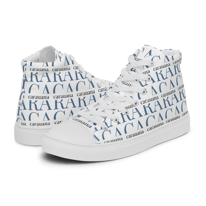 CARAUANA Fashionable high top canvas shoes men Carauana Store