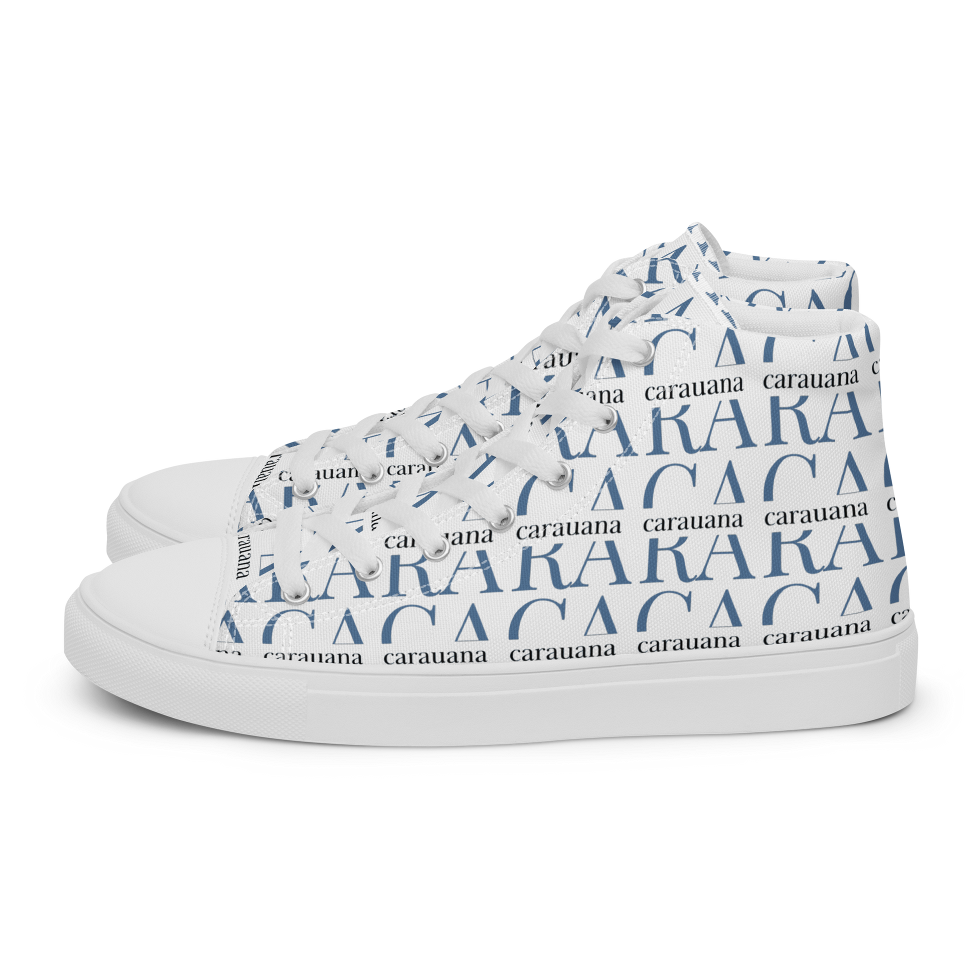 CARAUANA Fashionable high top canvas shoes men Carauana Store