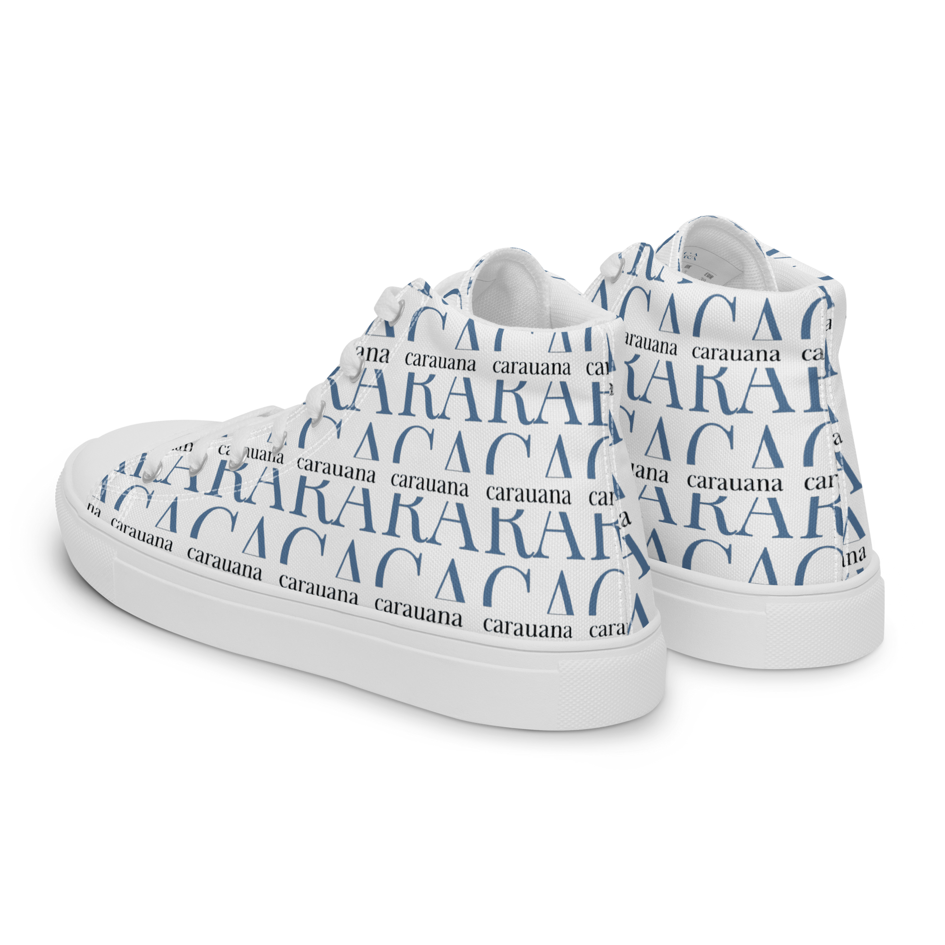CARAUANA Fashionable high top canvas shoes men Carauana Store