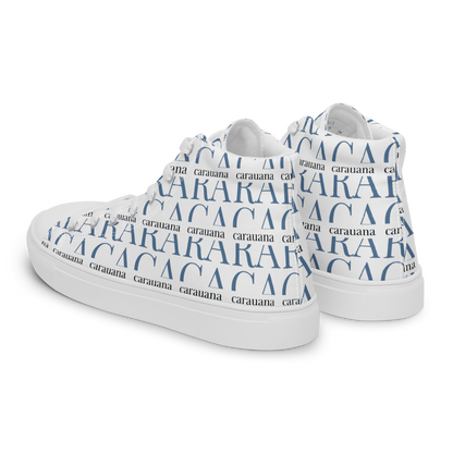 CARAUANA Fashionable high top canvas shoes men Carauana Store