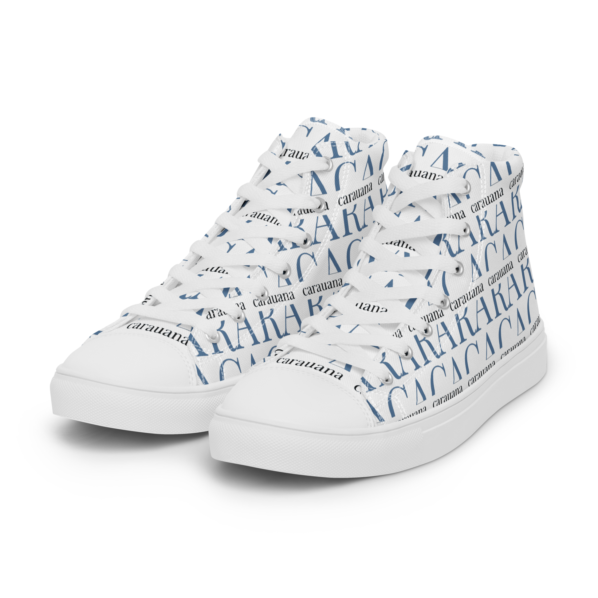 CARAUANA Fashionable high top canvas shoes men Carauana Store