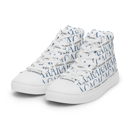 CARAUANA Fashionable high top canvas shoes men Carauana Store