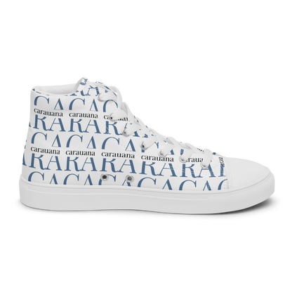 CARAUANA Fashionable high top canvas shoes men Carauana Store