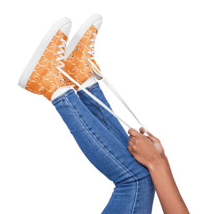 CARAUANA Hip Hop canvas shoes Orange Branded Carauana Store
