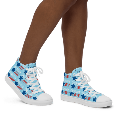 CARAUANA Hip Hop canvas shoes sky blue USA Carauana Store