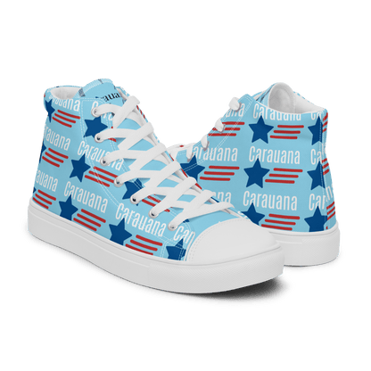 CARAUANA Hip Hop canvas shoes sky blue USA Carauana Store