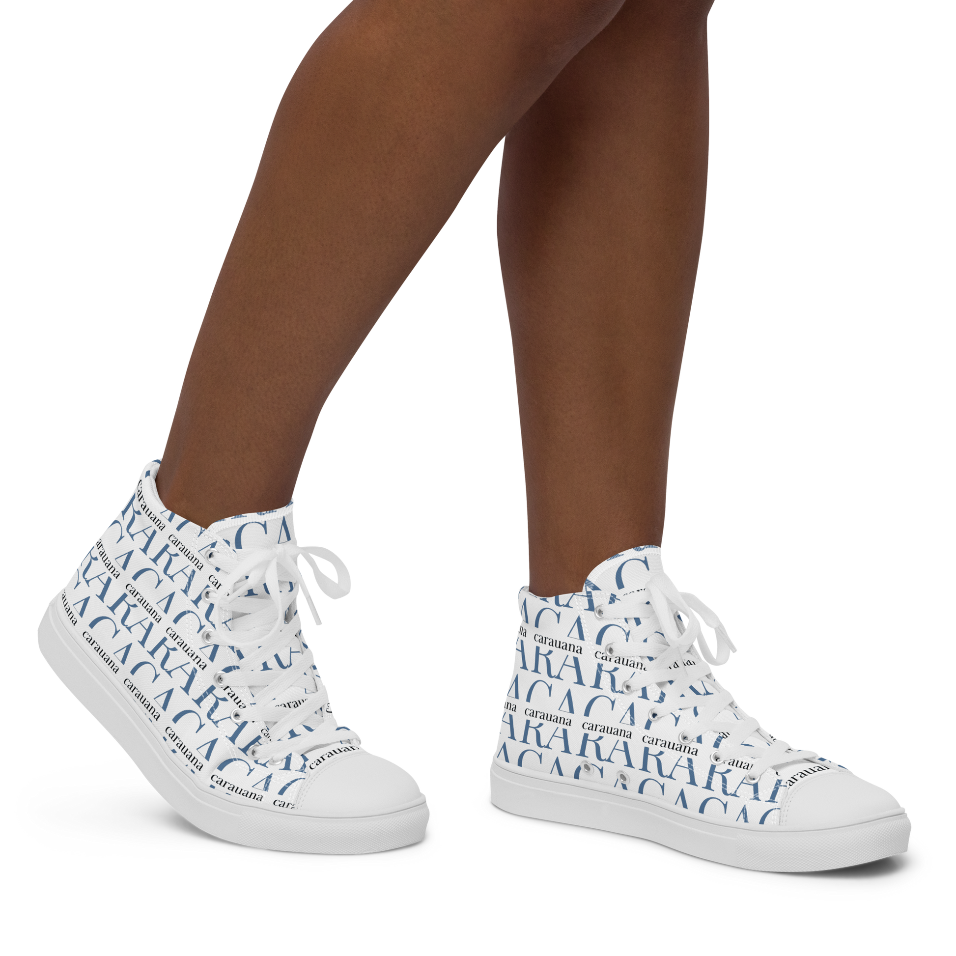 CARAUANA Fashionable high top canvas shoes men Carauana Store