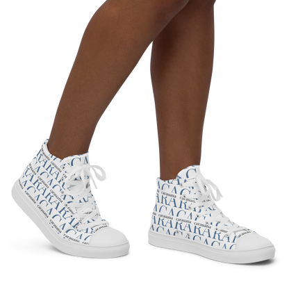 CARAUANA Fashionable high top canvas shoes men Carauana Store