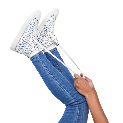 CARAUANA Fashionable canvas high top white Carauana Store