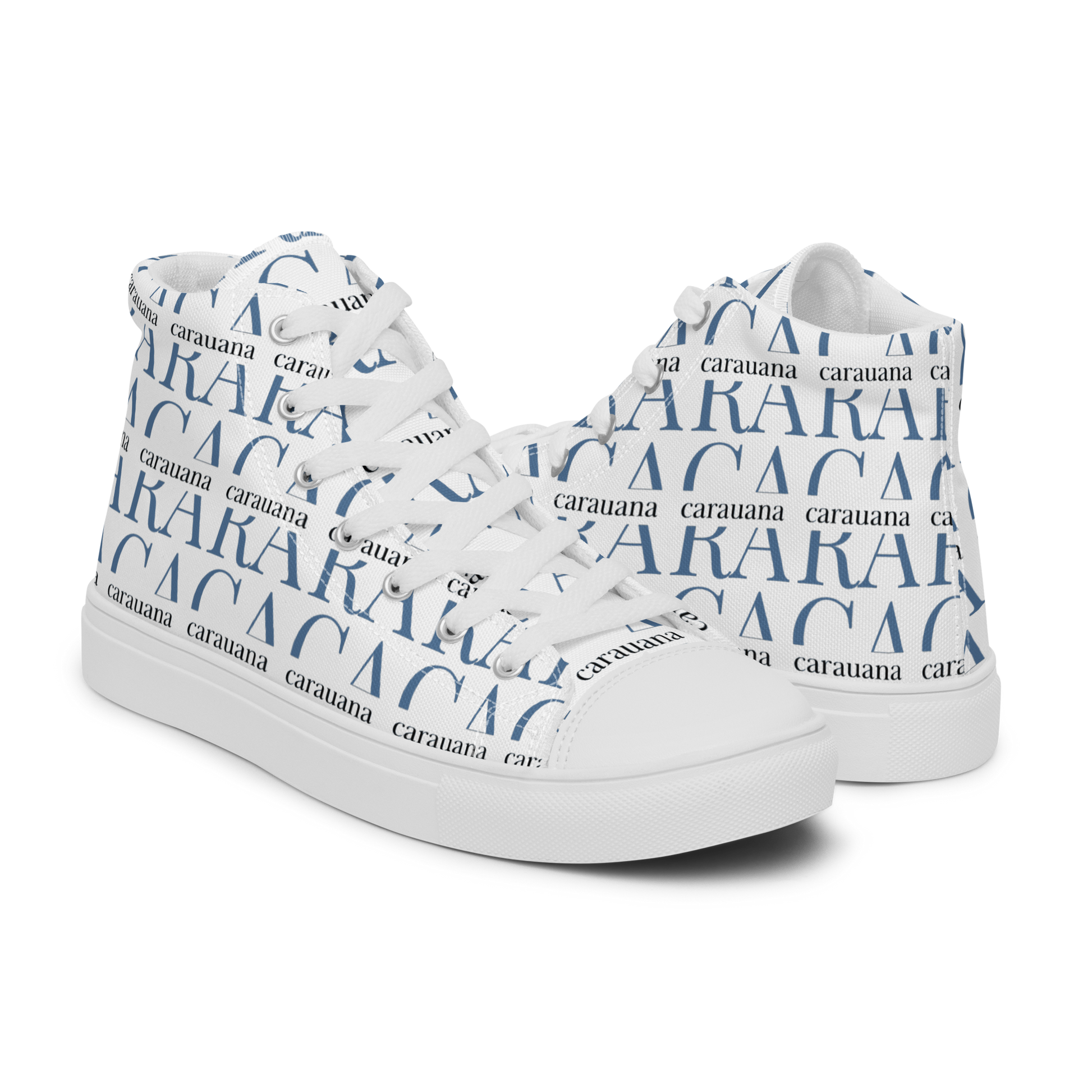 CARAUANA Fashionable high top canvas shoes men Carauana Store