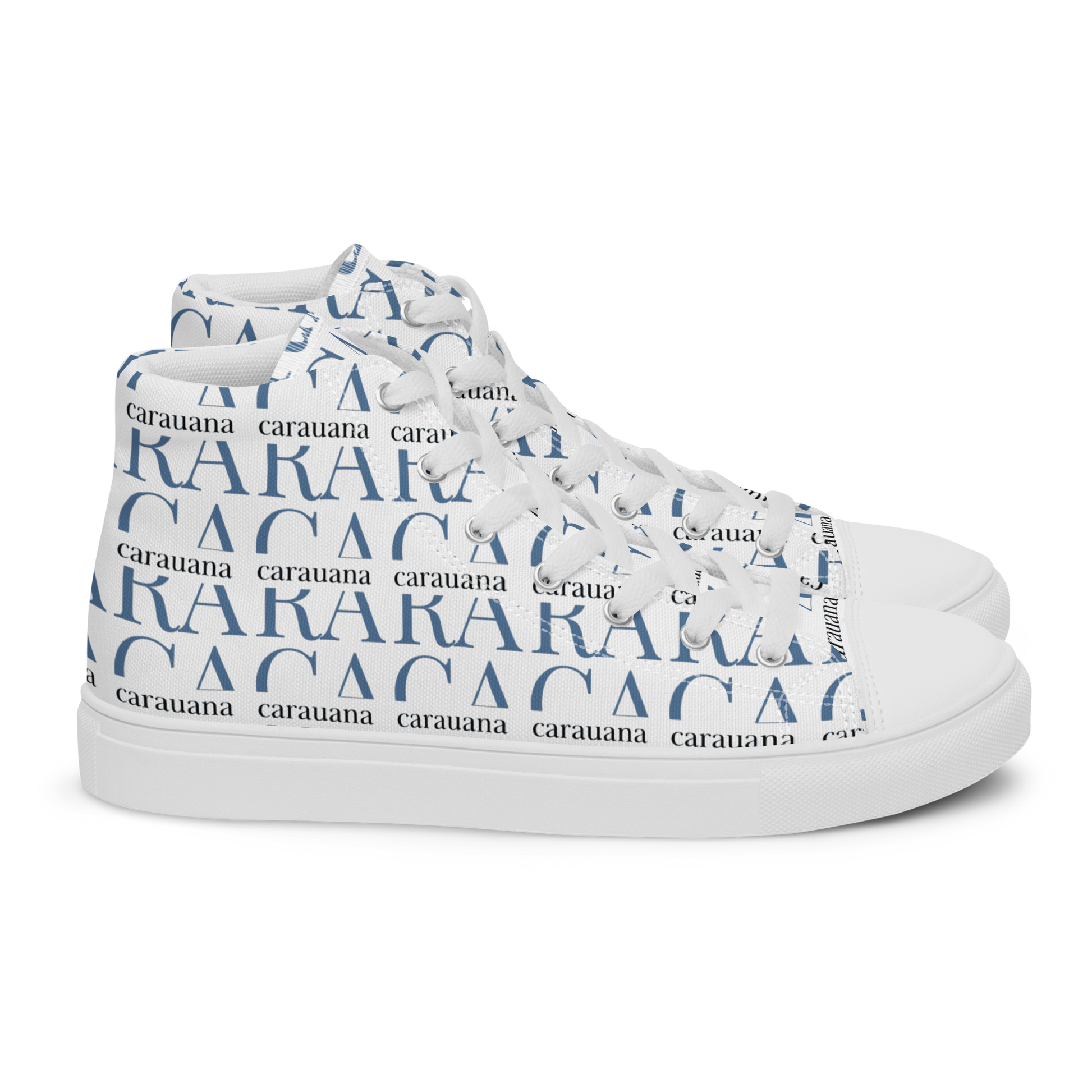 CARAUANA Fashionable high top canvas shoes men Carauana Store