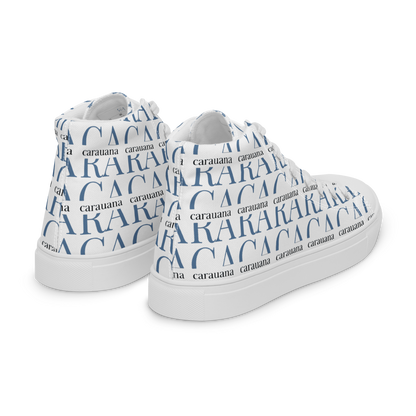 CARAUANA Fashionable high top canvas shoes men Carauana Store