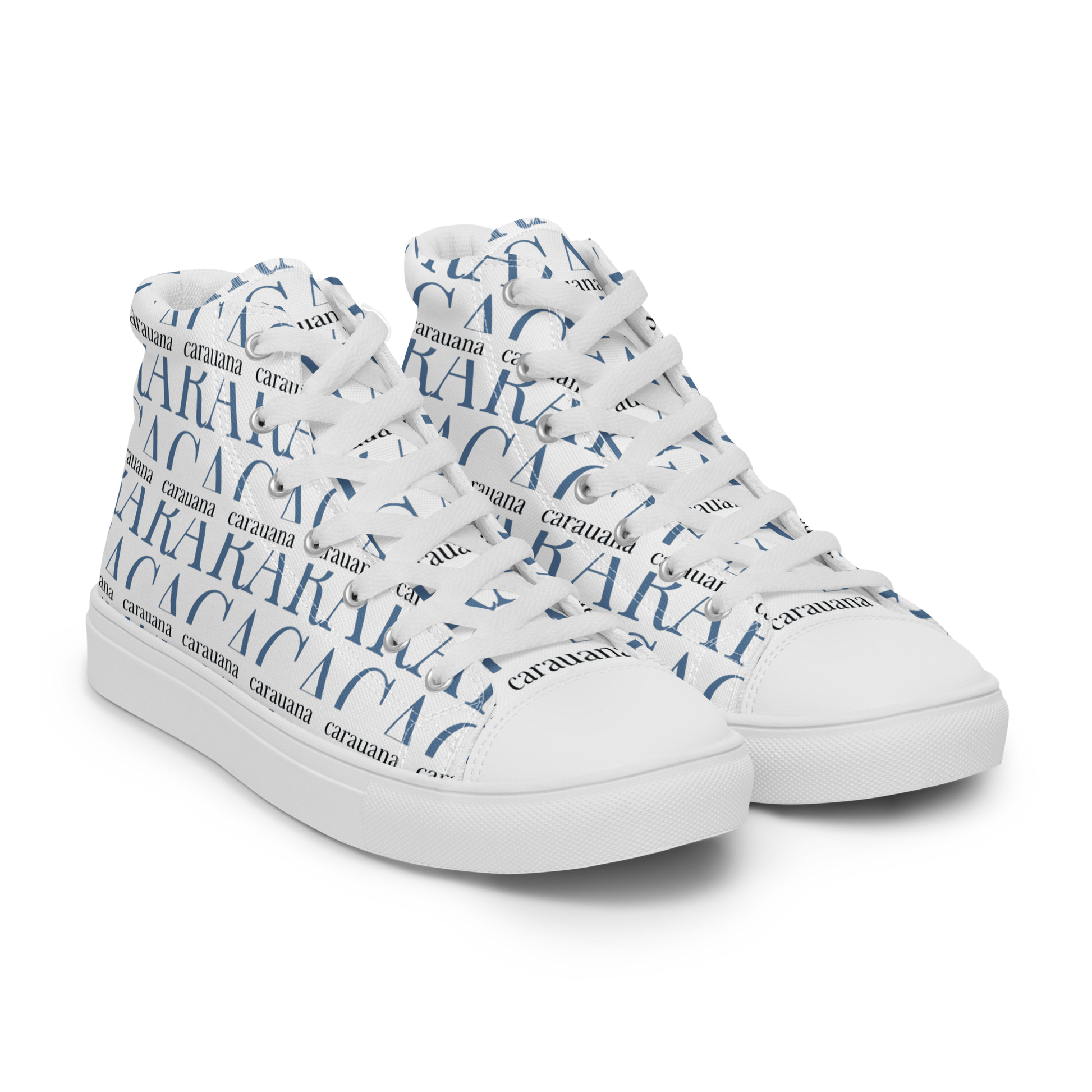 CARAUANA Fashionable high top canvas shoes men Carauana Store