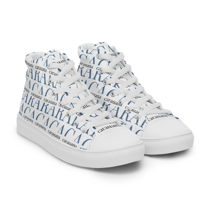 CARAUANA Fashionable high top canvas shoes men Carauana Store