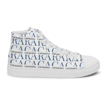 CARAUANA Fashionable high top canvas shoes men Carauana Store